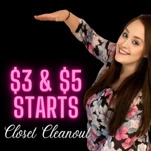 COPY - LIVE Posh Show - $3-5 Starts Cleanout (3/25)